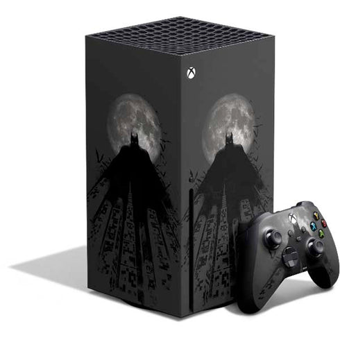 DC Comics Batman On City with Moon Art Xbox Series X Bundle Skin