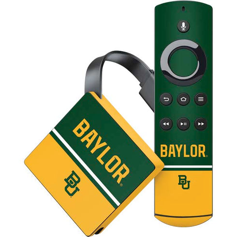 Baylor University BU Split Amazon Fire TV Skin