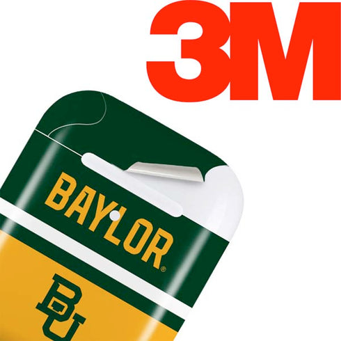 Baylor University BU Split Apple AirPods 2 Skin