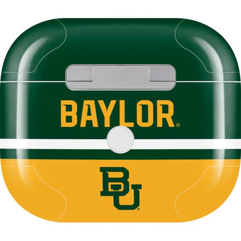 Baylor University BU Split Apple AirPods (3rd Gen 2021) Skin