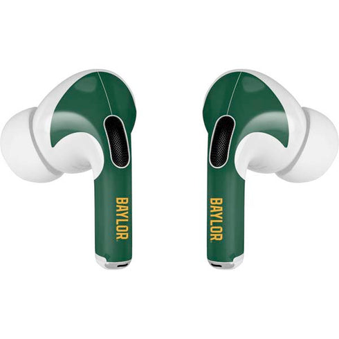 Baylor University BU Split Apple AirPods Pro Skin