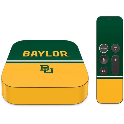 Baylor University BU Split Apple TV Skin