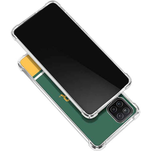 Baylor University BU Split Galaxy A12 Clear Case