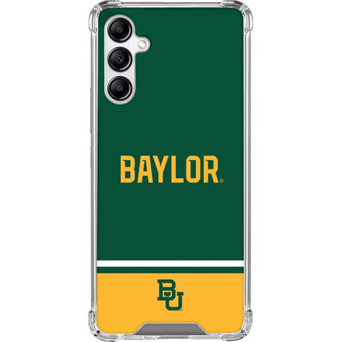 Baylor University BU Split Galaxy A14 5G Clear Case