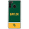 Baylor University BU Split Galaxy A21 Clear Case