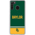 Baylor University BU Split Galaxy A21 Clear Case
