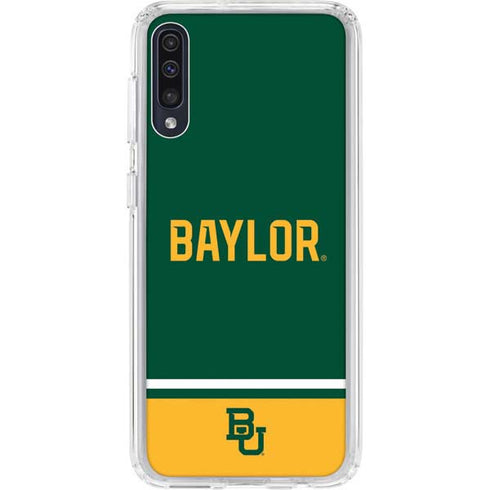 Baylor University BU Split Galaxy A50 Clear Case