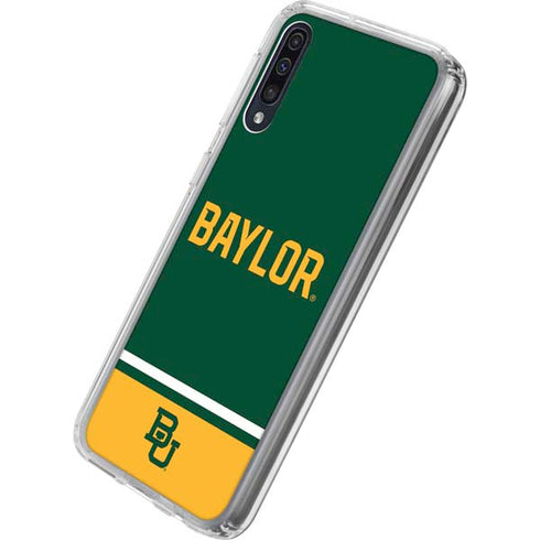Baylor University BU Split Galaxy A50 Clear Case