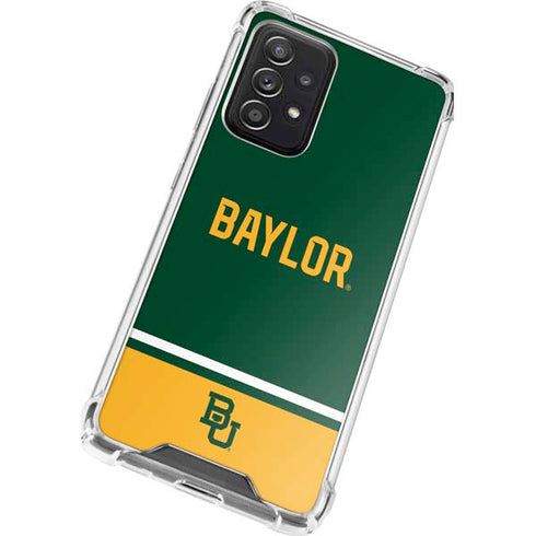 Baylor University BU Split Galaxy A52 5G Clear Case