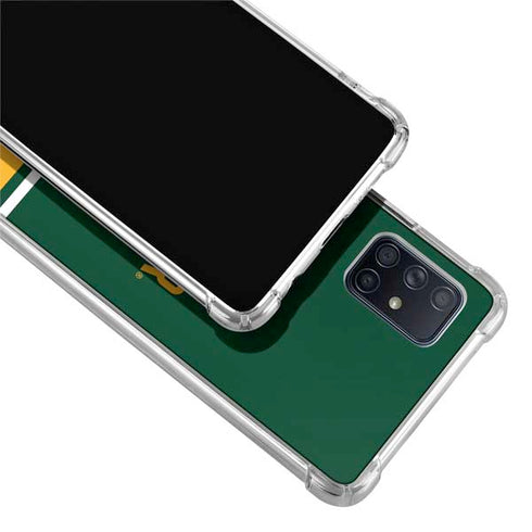 Baylor University BU Split Galaxy A71 5G Clear Case