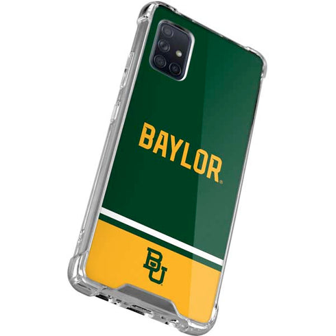 Baylor University BU Split Galaxy A71 5G Clear Case