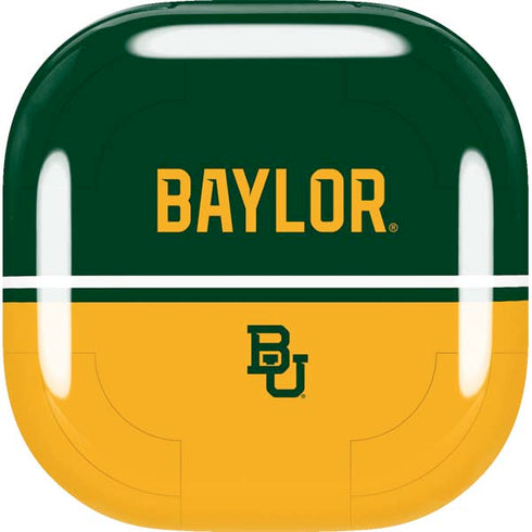 Baylor University BU Split Galaxy Buds Live Skin