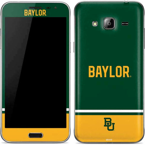 Baylor University BU Split Galaxy J3 Skin