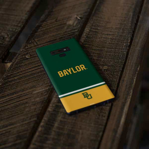 Baylor University BU Split Galaxy Note 9 Skin