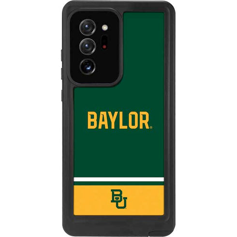Baylor University BU Split Galaxy Note20 Ultra 5G Waterproof Case