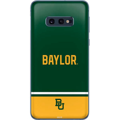 Baylor University BU Split Galaxy S10e Skin