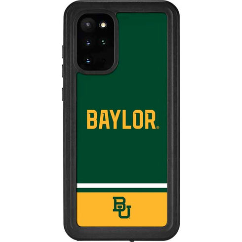 Baylor University BU Split Galaxy S20 Plus Waterproof Case