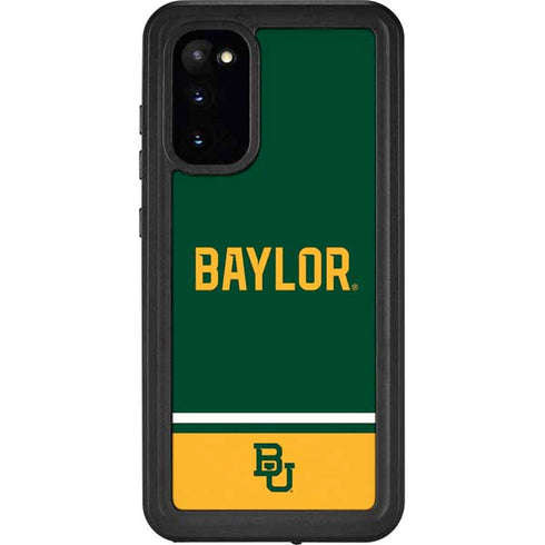 Baylor University BU Split Galaxy S20 Waterproof Case