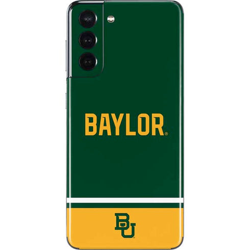 Baylor University BU Split Galaxy S21 5G Skin