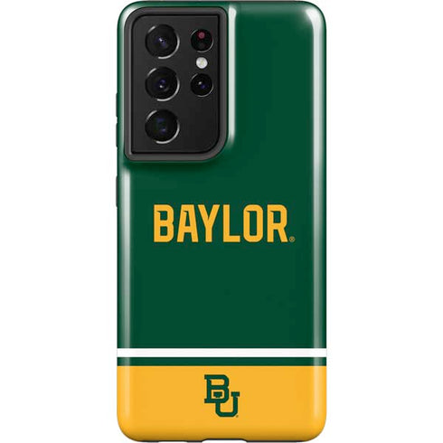 Baylor University BU Split Galaxy S21 Ultra 5G Pro Case