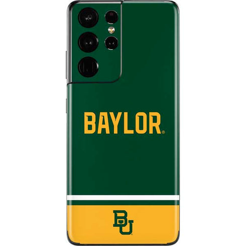 Baylor University BU Split Galaxy S21 Ultra 5G Skin