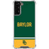 Baylor University BU Split Galaxy S22 Plus Clear Case