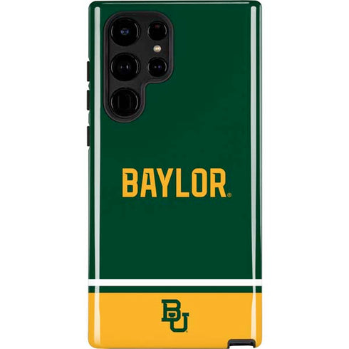 Baylor University BU Split Galaxy S22 Ultra Pro Case