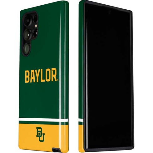 Baylor University BU Split Galaxy S22 Ultra Pro Case