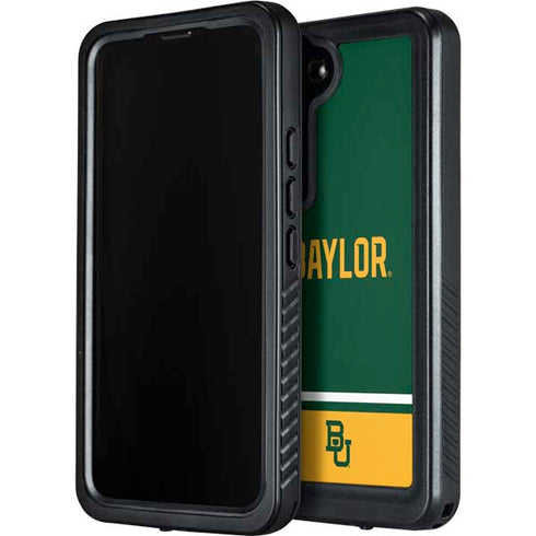 Baylor University BU Split Galaxy S23 Plus Waterproof Case