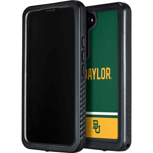 Baylor University BU Split Galaxy S23 Waterproof Case