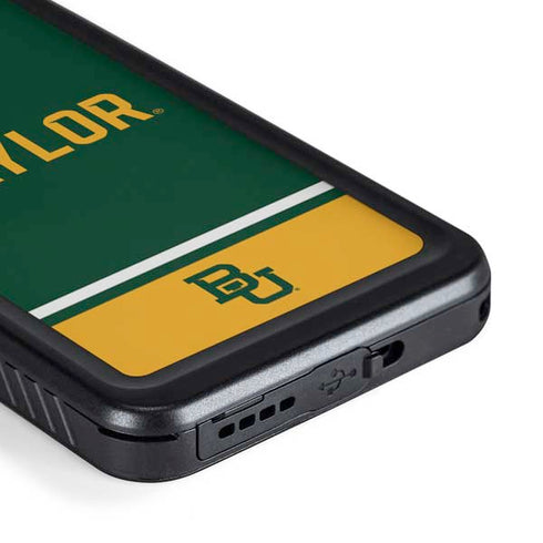 Baylor University BU Split Galaxy S23 Waterproof Case