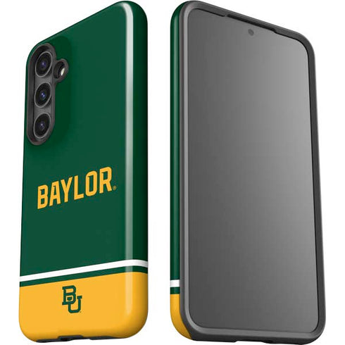 Baylor University BU Split Galaxy S24 Plus Impact Case