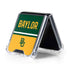 Baylor University BU Split Galaxy Z Flip5 5G Clear Case