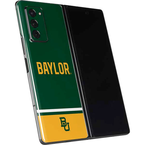 Baylor University BU Split Galaxy Z Fold2 5G Skin