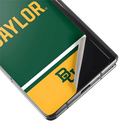 Baylor University BU Split Galaxy Z Fold2 5G Skin