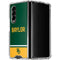Baylor University BU Split Galaxy Z Fold4 5G Clear Case