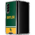 Baylor University BU Split Galaxy Z Fold4 5G Clear Case