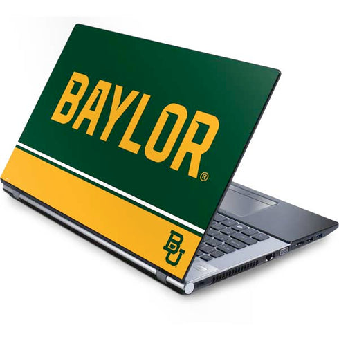 Baylor University BU Split Generic Laptop Skin