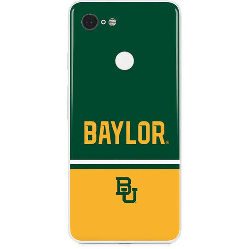 Baylor University BU Split Google Pixel 3 Skin