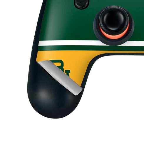 Baylor University BU Split Google Stadia Controller Skin