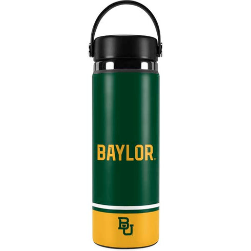 Baylor University BU Split Hydro Flask 20oz Wide Mouth Skin