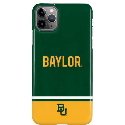 Baylor University BU Split iPhone 11 Pro Max Lite Case