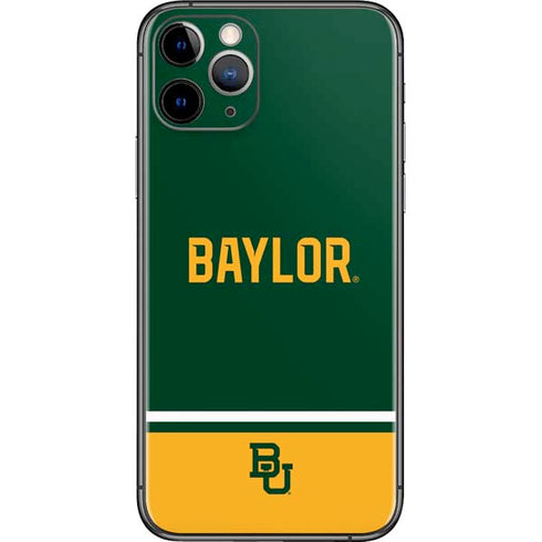 Baylor University BU Split iPhone 11 Pro Skin