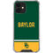 Baylor University BU Split iPhone 12 Clear Case