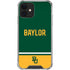 Baylor University BU Split iPhone 12 Clear Case
