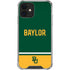 Baylor University BU Split iPhone 12 Mini Clear Case