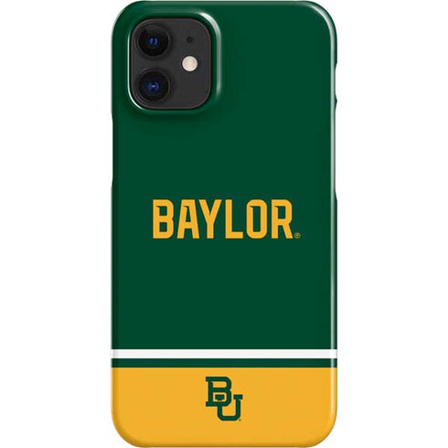 Baylor University BU Split iPhone 12 Mini Lite Case