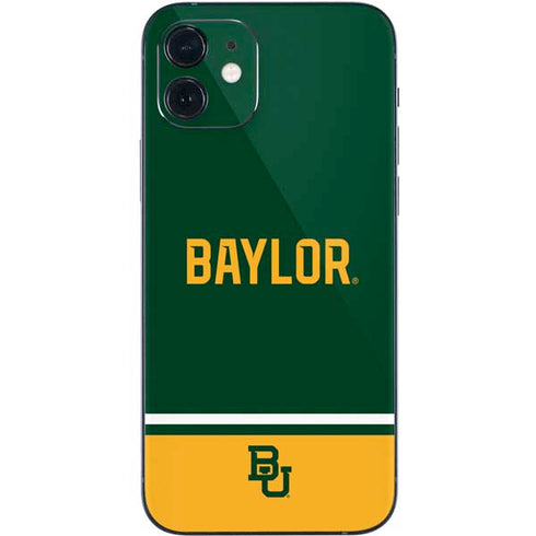 Baylor University BU Split iPhone 12 Mini Skin