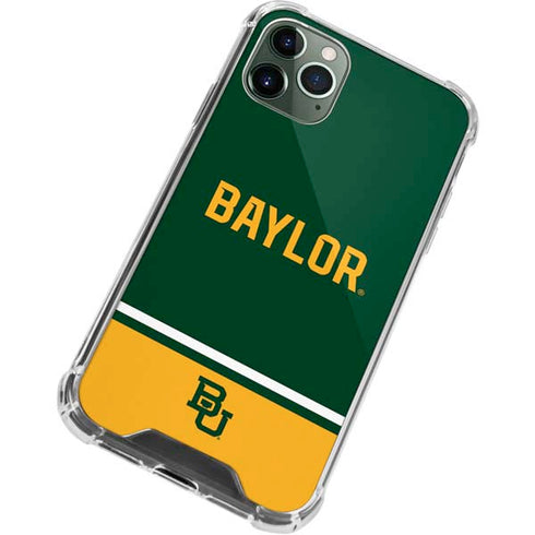 Baylor University BU Split iPhone 12 Pro Clear Case