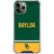 Baylor University BU Split iPhone 12 Pro Max Clear Case